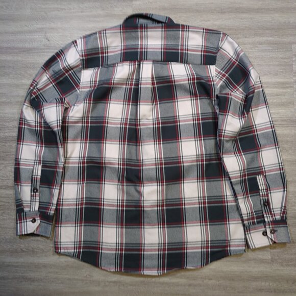 Dixxon Flannel Company Men's Medium The Boss Kindig-It Plaid Flannel Shirt Red - Picture 6 of 9